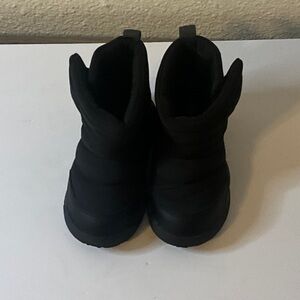 Zara Kids Cozy Black Winter Boots